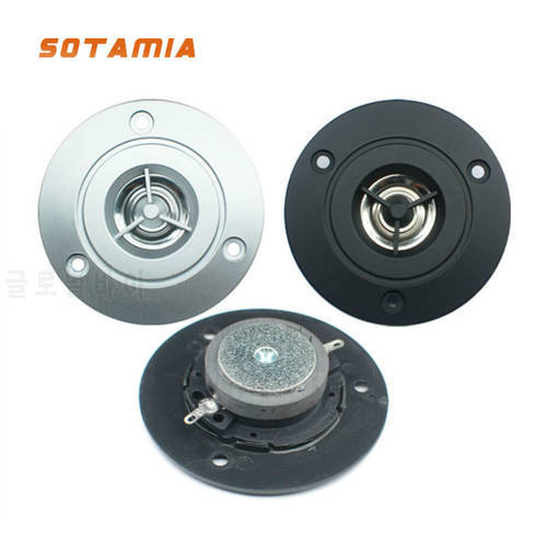 SOTAMIA 2Pcs 3 Inch Tweeter Audio Portable Speakers Treble 4 Ohm 10 W Mini DIY Sound Speaker Hifi Titanium Film Loudspeaker