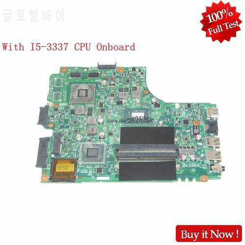 NOKOTION CN-055NJX 055NJX 55NJX 5J8Y4 For dell Inspiron 15R 3421 laptop motherboard SR0XL I5-3337U DDR3 GT625M