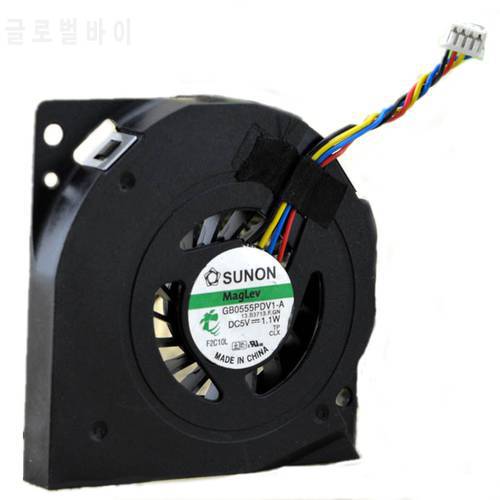 1pcs All In One Computer Cooling Fan GB0555PDV1-A 13. B3713.F.GN DC 5V 1.1W 4-Pin For Intel NUC DC3217IYE for SUNON