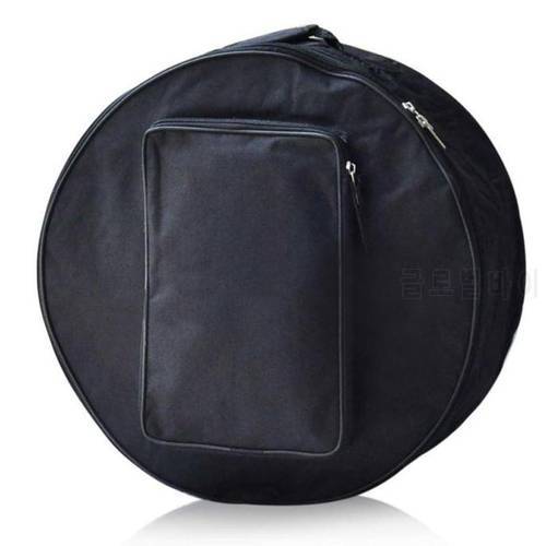 Drum Bag Backpack Case with Shoulder Strap Outside Pockets Snare Drum Bag Instrument Accessories