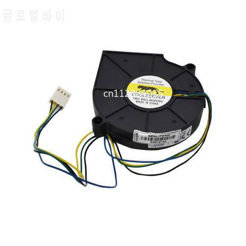 Genuine new for BB7515BU B127515BU For COOLSERVER DC 12V 0.80A 4-Wire Server Blower Cooling Fan
