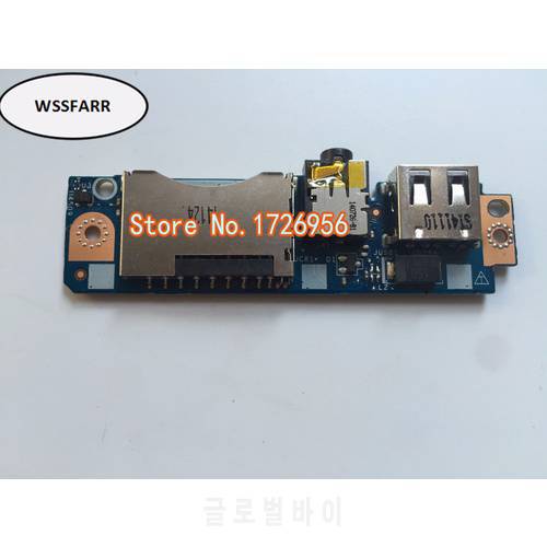 Original For Lenovo Yoga 2 13 SD Card Slot USB Board LS-A922P