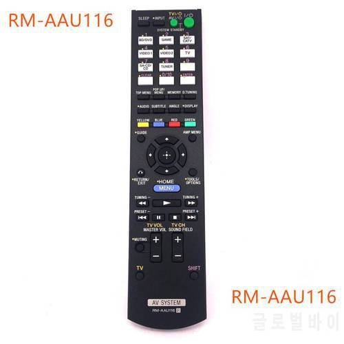 New Remote Control For SONY RM-AAU116 STR-DH520 STRDH520 RM-AAU113 STR-KS380 STR-KS470 RM-AAU105 AV System