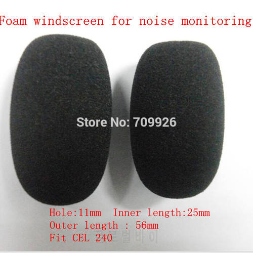 Linhuipad 10pcs Noise monitoring foam windscreens sponge windshields for CEL 240