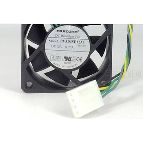 Genuine New For PVA045E12M -P01 DC 12V 0.20A 45x45x15mm Server Cooler Fan