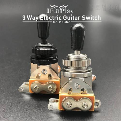 3 Way Guitar Selector Pickup Toggle Switch Guitarra Pickups Parts Swith Control Guitar Accessories