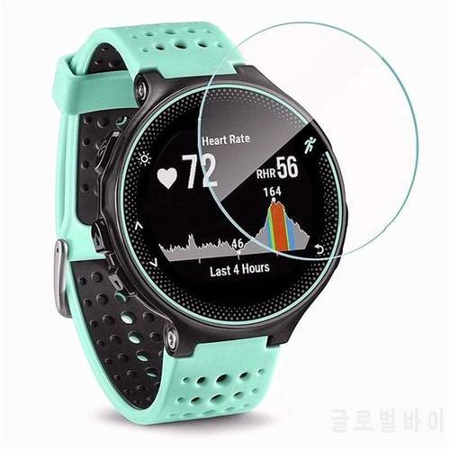 For Garmin Forerunner 235 225 735XT Clear Tempered Glass 9H Screen Protective Film For Garmin Smart Watch Screen Protector