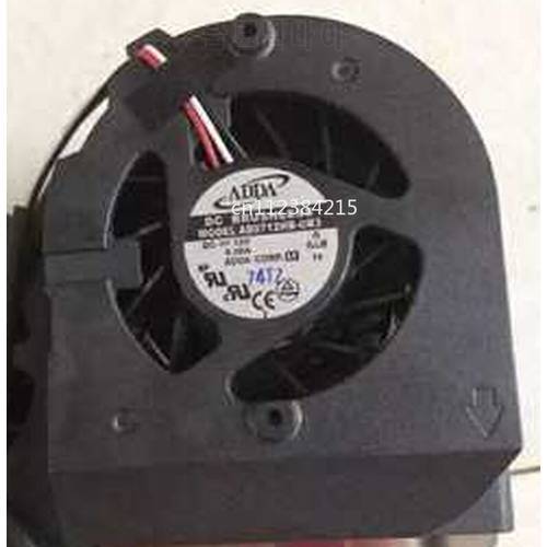 ADDA AB0712HB-UB3 12V 0.30A 3 wire double ball notebook CPU fan
