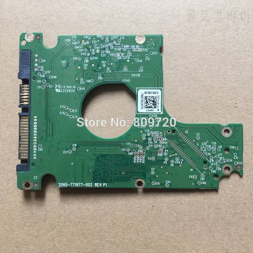 HDD PCB logic board 2060-771977-002 REV P1 for WD 2.5 SATA hard drive repair data recovery