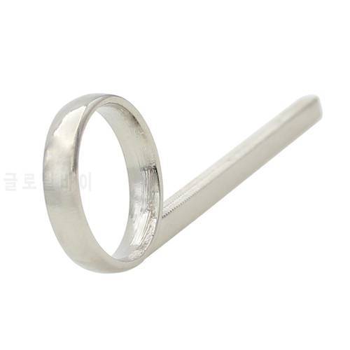 SLADE 86mm Nickel Plated Metal Trumpet 3rd Valve Slide Finger Pull Ring For Professional Trumpet Cornet Replacement Accessories