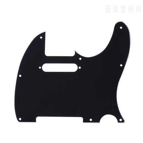 Pickguard Pick Guard 3Ply Construction for TL Standard Modern Style Electric Guitar Black