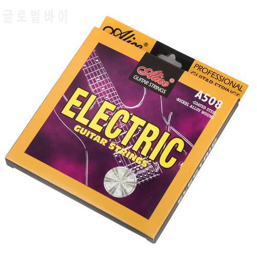 Alice Electric Guitar Strings 009 010 inch Plated Nickel Alloy Wound String Set Steel Core (009-042) (010-046)