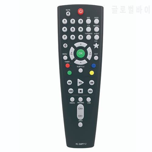 New RC-SMP712 Replaced Remote Control fit for BBK SMP125HDT2 Set Top Box