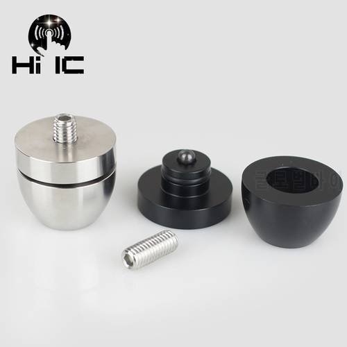 HIFI Audio Speakers Amplifier Chassis Stainless Steel/Aluminum Alloy Shock Absorber Foot Pad Feet Base Nail Spikes Stands