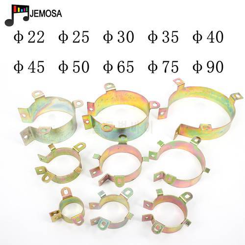 5PCS Durable Capacitor Bracket Clamp Holder Clap 30mm 35mm 40mm 50mm 65mm 75mm 90mm Mounting Clip Surface plating zinc