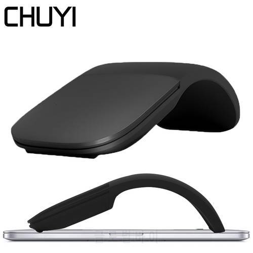 Wireless Mouse For Microsoft Arc Touch Silent Folding Ultra-Thin Gaming Mause Ergonomic Laser Portable Mice For PC Laptops