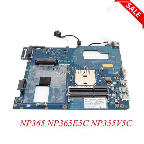 NOKOTION QMLE4 LA-8864P laptop motherboard for Samsung NP365 NP365E5C NP355V5C SOCKET FS1 DDR3 Main board full works