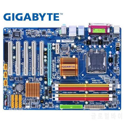 original motherboard Gigabyte GA-P43-ES3G DDR2 LGA 775 P43-ES3G board P43 Desktop motherboard