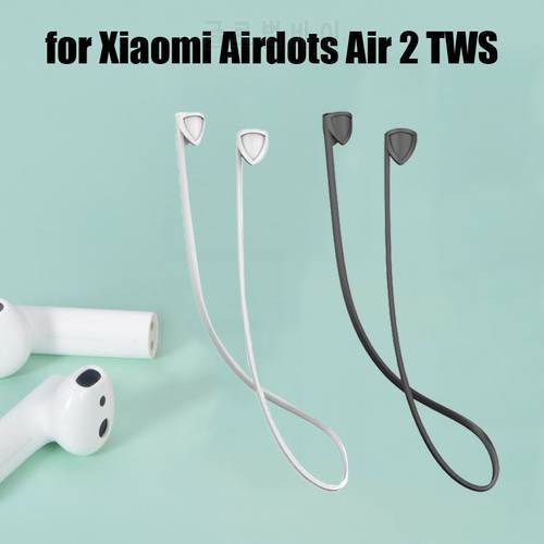 Earphone Strap for Xiaomi Airdots Pro 2 Air 2S TWS Headset Anti-Lost Silicone Cable Cord String Rope for Airdots Pro 2 Accessori