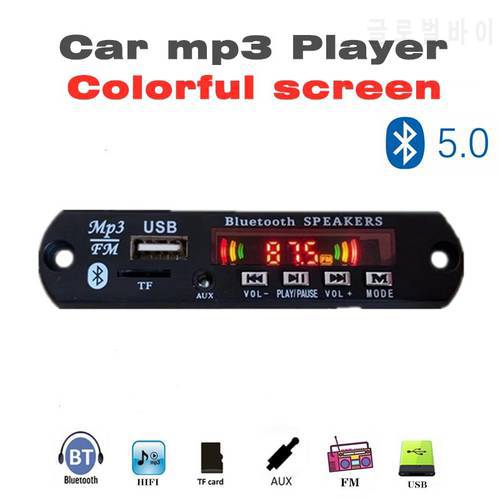 usb kit bluetooth 12 v MP3 Decoding Board Module Wireless Car Player TF / / FM / Remote Decoding Board Module