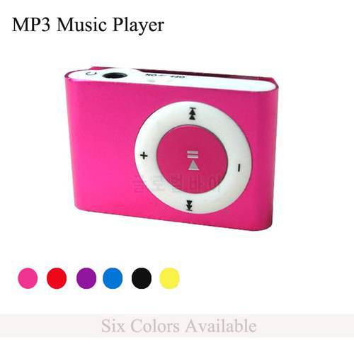 Brand New Mini Clip MP3 Music Player with TF/SD Card Slot + Earphone + Power Cable Lightweight and Portable Electronic Gifts