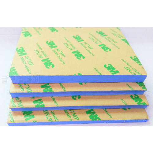 1pcs 3M Adhesive Heat-conducting Silicon Gasket Thick Viscous Heat Dissipation PCB Case Insulation Sheet 4/5/6/7mm IC LED MOS