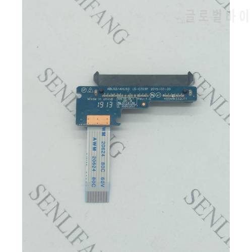 Well Tested FOR HP Notebook 15-AC103NA 15-AC HDD Hard Drive SATA Board Cable LS-C703P
