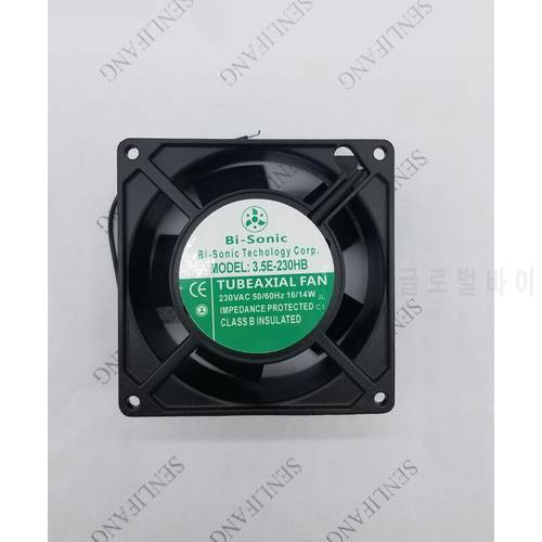 FOR 3.5E-230HB High Temperature AC Axial Cooling Fan AC 230V 15/12W 0.09A/0.075A 3000RPM 9238 9cm 92*92*38mm2 Wires