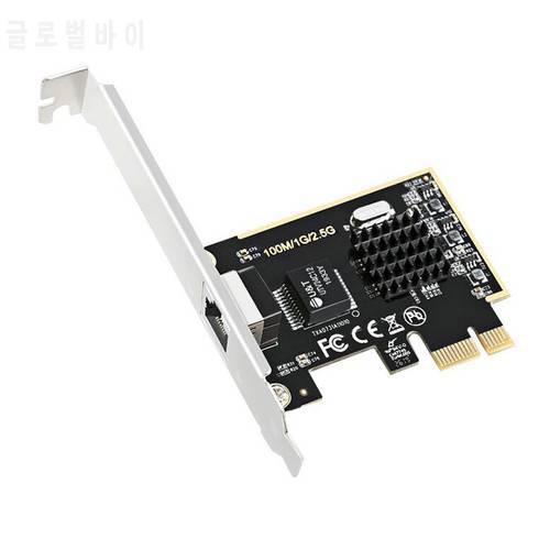 2.5G PCI express rj45 Network Adapter PCIe1X 2.5G lan Card with Realtek8125 chip