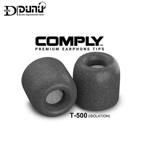 DUNU COMPLY Foam Ear Tips Isolation T500 Super Soft Memory Foam Premium Earphone Tips T-500