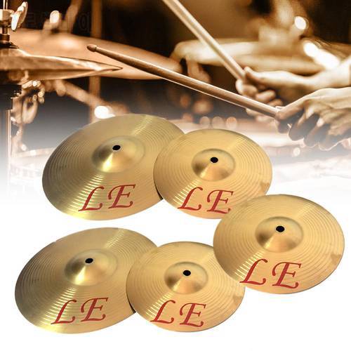 Copper Alloy Crash Cymbal Drum Instrument for Player 8 10 12 13inch brass golden 8in, 10in, 12in, 13in