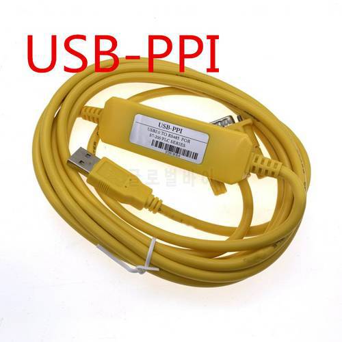 USB-PPI PLC Programming Cable USB to RS485 Adapter For Siemens S7-200 PLC USB PPI Download Cable