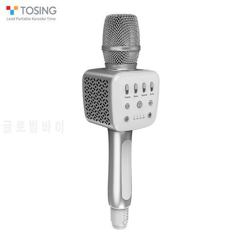 TOSING V2 New product Versatile high quality wireless karaoke Birthday Speaker portable handheld microphone for home theatre ktv