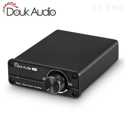 Douk Audio HiFi Subwoofer/Full-Frequency Mono Channel TPA3116 Digital Power Amplifier Mini Integrated Class D Amp for audiophile
