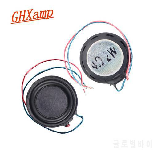 GHXAMP 20MM Speaker Ultra-Thin Mini 4 Ohms 2 W Full range Loudspeaker High Performance Neodymium Magnet