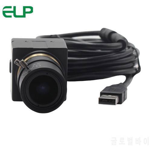 H.264 30fps 1280*720 usb camera 2.8-12mm varifocal lens Web Camera for Industrial USB Camera for PC,ATM,Robot,Video Phones,Kiosk