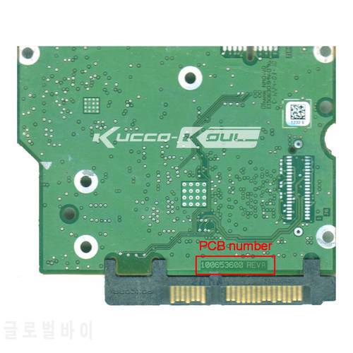 hard drive parts PCB logic board printed circuit board 100653600 for Seagate 3.5 SATA ST1000DM003 ST2000DM001 hard drive repair