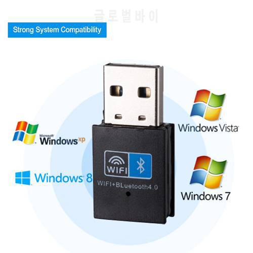 TEROW Mini USB WiFi Adapter 2.4G Dongle150M Wifi+Bluetooth4.0 RTL8723BU Network Card Ethernet USB2.0 Receiver for PC Desktop