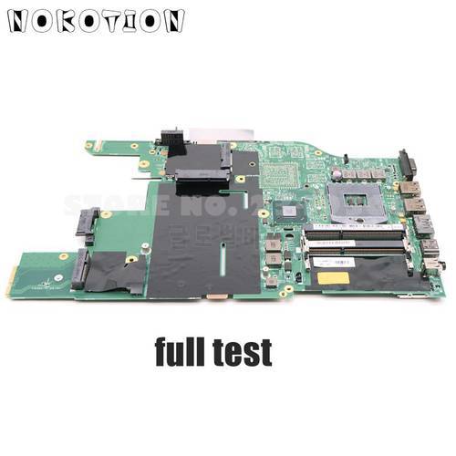 NOKOTION FRU 04W0720 Laptop Motherboard For Lenovo ThinkPad E520 Main board HM65 UMA DDR3 100% tested