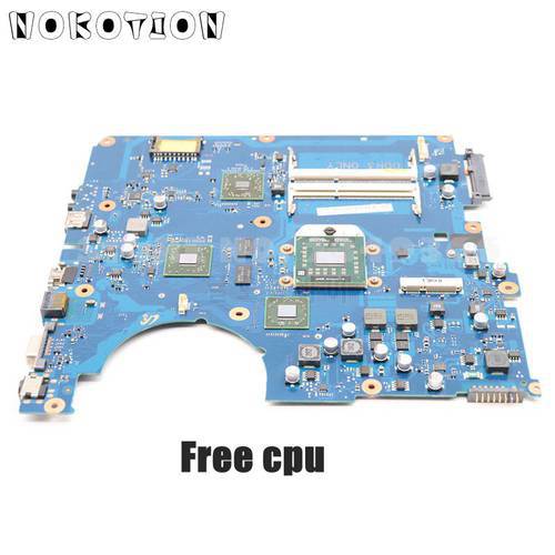 NOKOTION For Samsung R525 NP-R525 Laptop Motherboard HD4200 512MB DDR3 Free cpu BA92-06827A BA92-06827B BA41-01359A