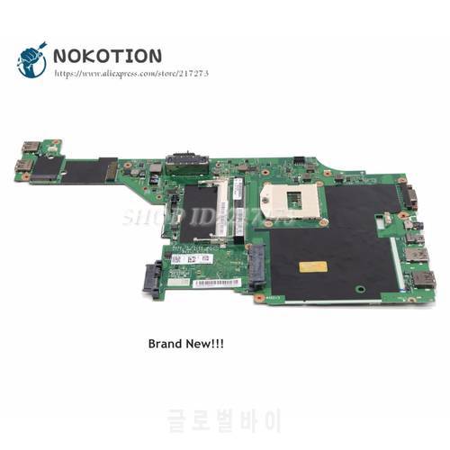 NOKOTION NEW For Lenovo ThinkPad T440P Laptop Motherboard PGA947 UMA DDR3L 00HM977 00HM971 VILT2 NM-A131 MAIN BOARD Free CPU
