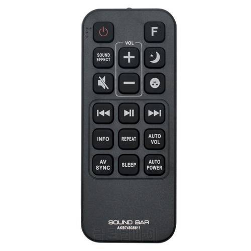 New AKB74935611 Replaced Remote Control fit for LG SOUND BAR SJ6 SJ8 SJ9