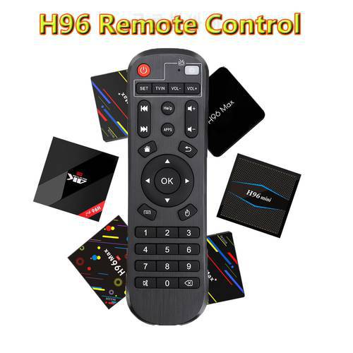 H96 Remote Control for Android TV box be applicable H96/H96 PRO/H96 PRO +/H96 MAX H2/H96 MAX PLUS/H96 MAX X2/ X96 MINI/ X96 .etc