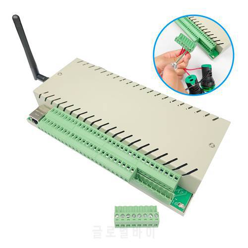 wifi ethernet relay board switch web server controller smart home automation work in LAN WAN PC phone APP