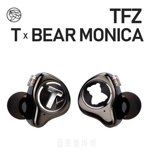 TFZ T X BEAR MONICA In Ear Monitor Professional Headphone Noise Canceling Super Bass DJ Music HIFI Headset Detachable Cable