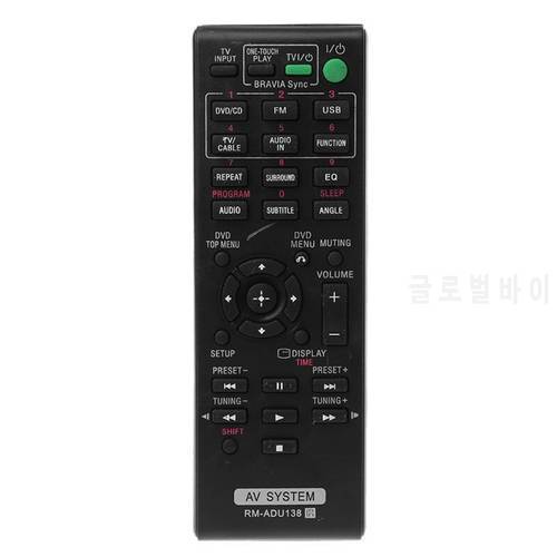 Remote Control Replace RM-ADU138 Audio Video Receiver for Sony AV Home Theater System DAV-TZ140 HBD-TZ130 HBD-TZ140 Television R