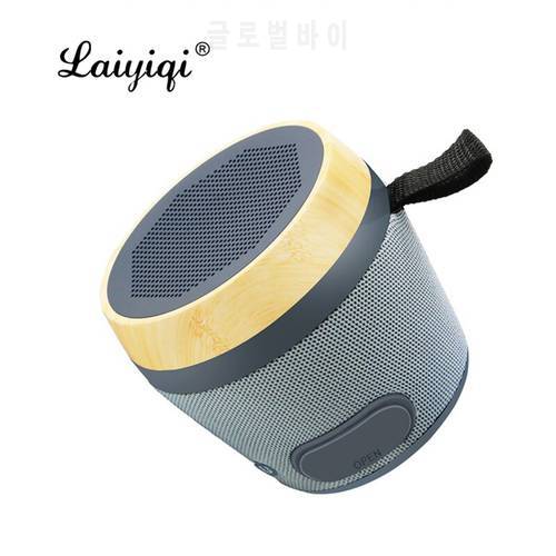 Laiyiqi bionic cicada membrane cask Drum Fabric art speakers bluetooth portable belt bass FM square wireless enceinte caixa som