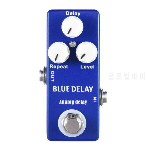 Mosky Deep Blue Delay Mini Guitar Effect Pedal True Bypass Guitar Parts & Accessories Delay Effect Pedal