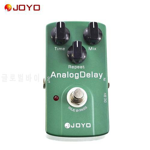 Joyo JF-33 Analog Delay Electric Guitar Effect Pedal True Bypass High Quality Guitar Pedal Guitar Accessories