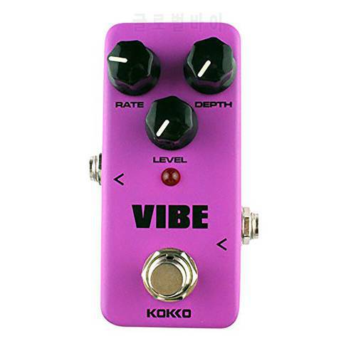 KOKKO VIBE Mini Analog Rotary Speaker Electric Guitar Effects Pedal Guitarra Effect Device True Bypass Guitar Accessories FUV-2
